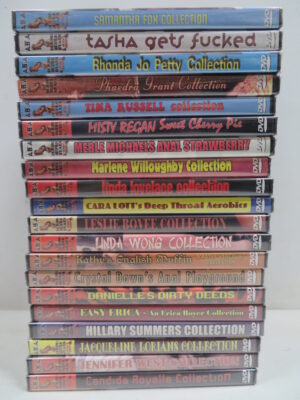 PORNO SUPERSTAR 20 DVD PACK!