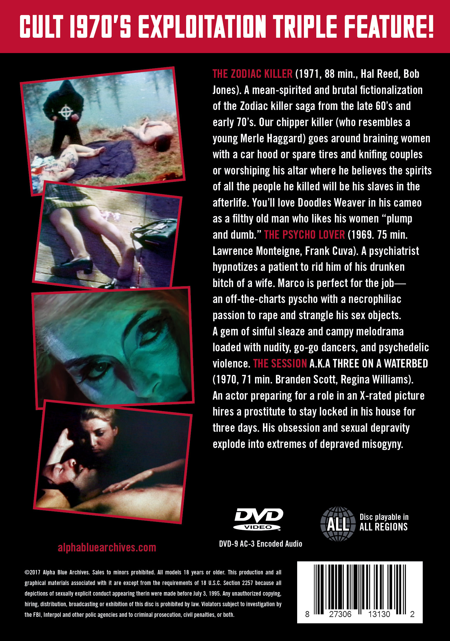 Zodiac Killer Triple Feature - Image 2