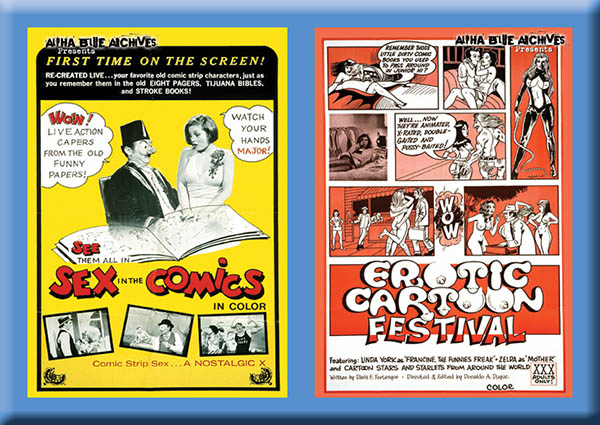 SEX IN THE COMICS / EROTIC CARTOON FESTIVAL 2-PACK