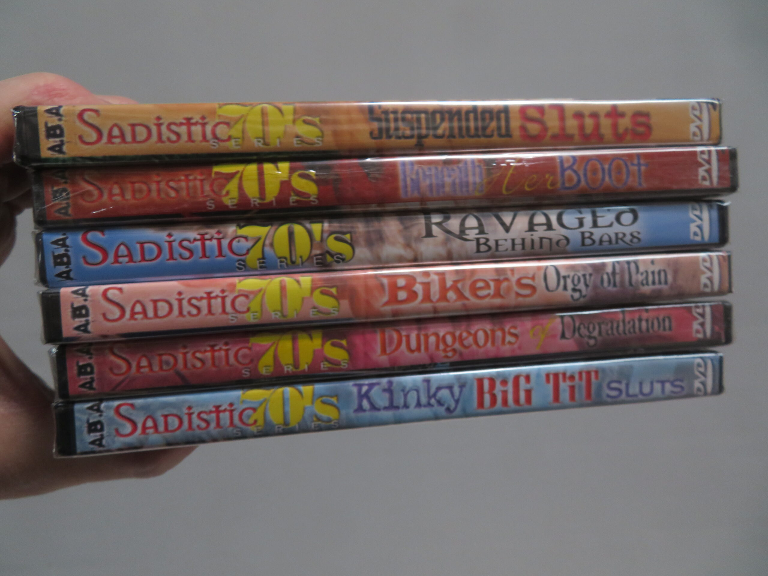 SADISTIC 70's 6 DVD PACK! #2