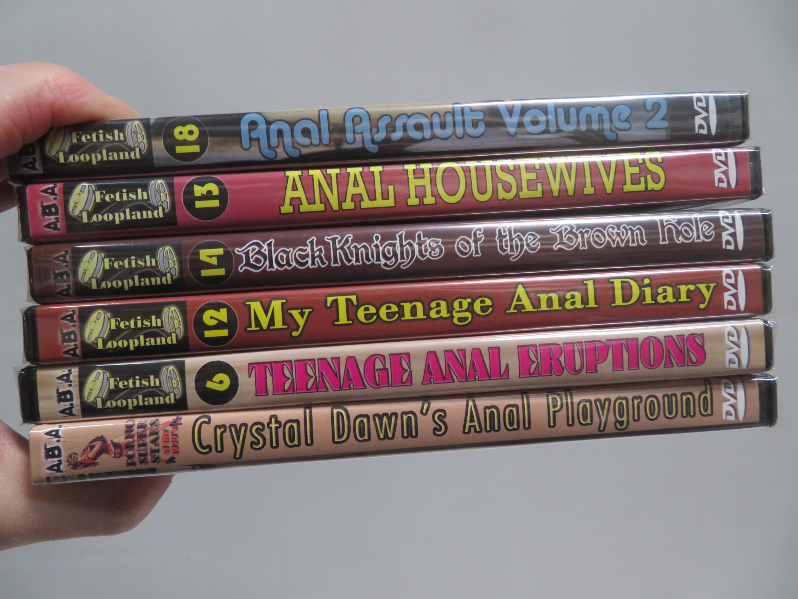 ALL ANAL! 6 DVD PACK!