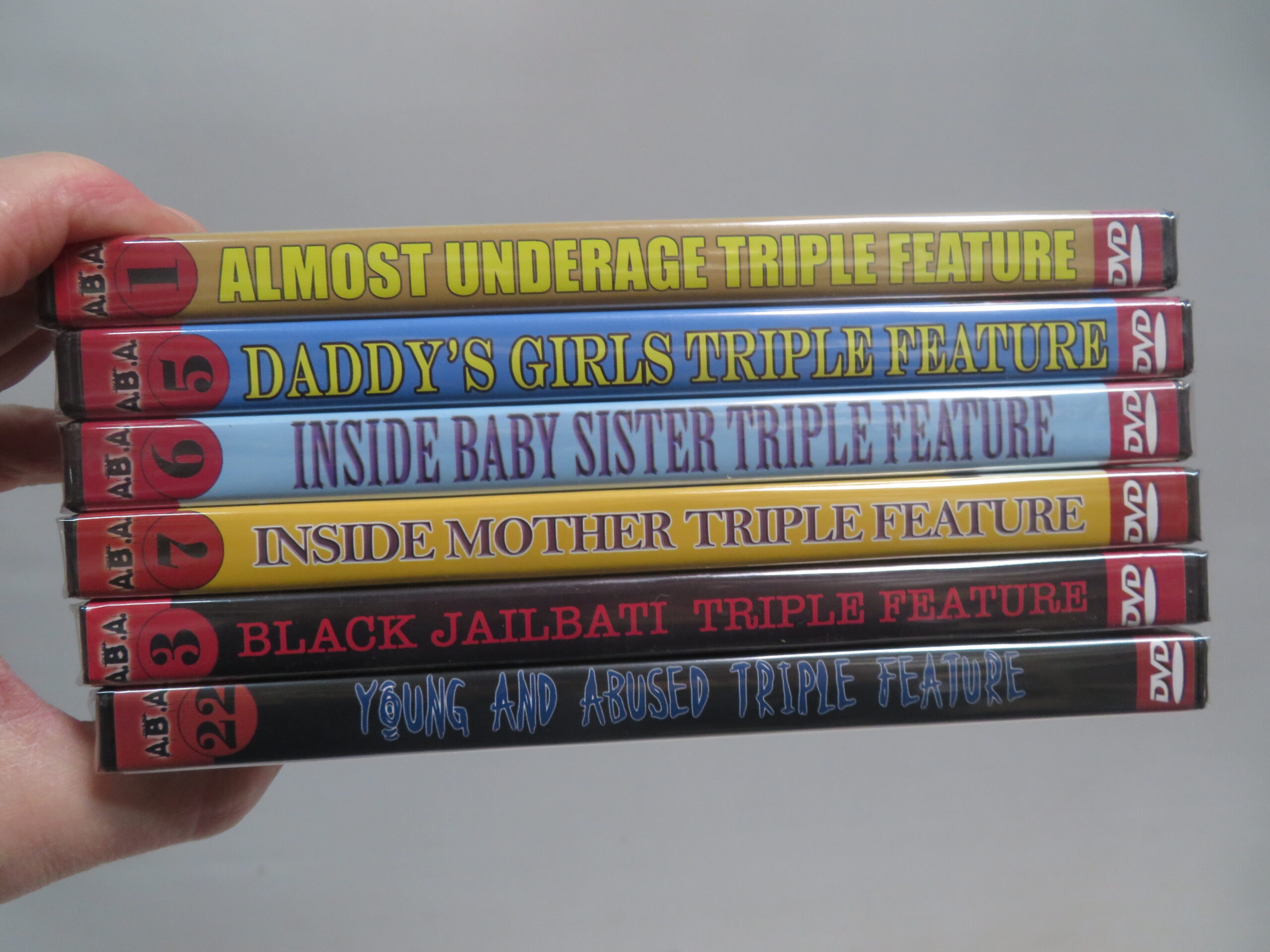 TABOO TRIPLES--6 DVD PACK! #1