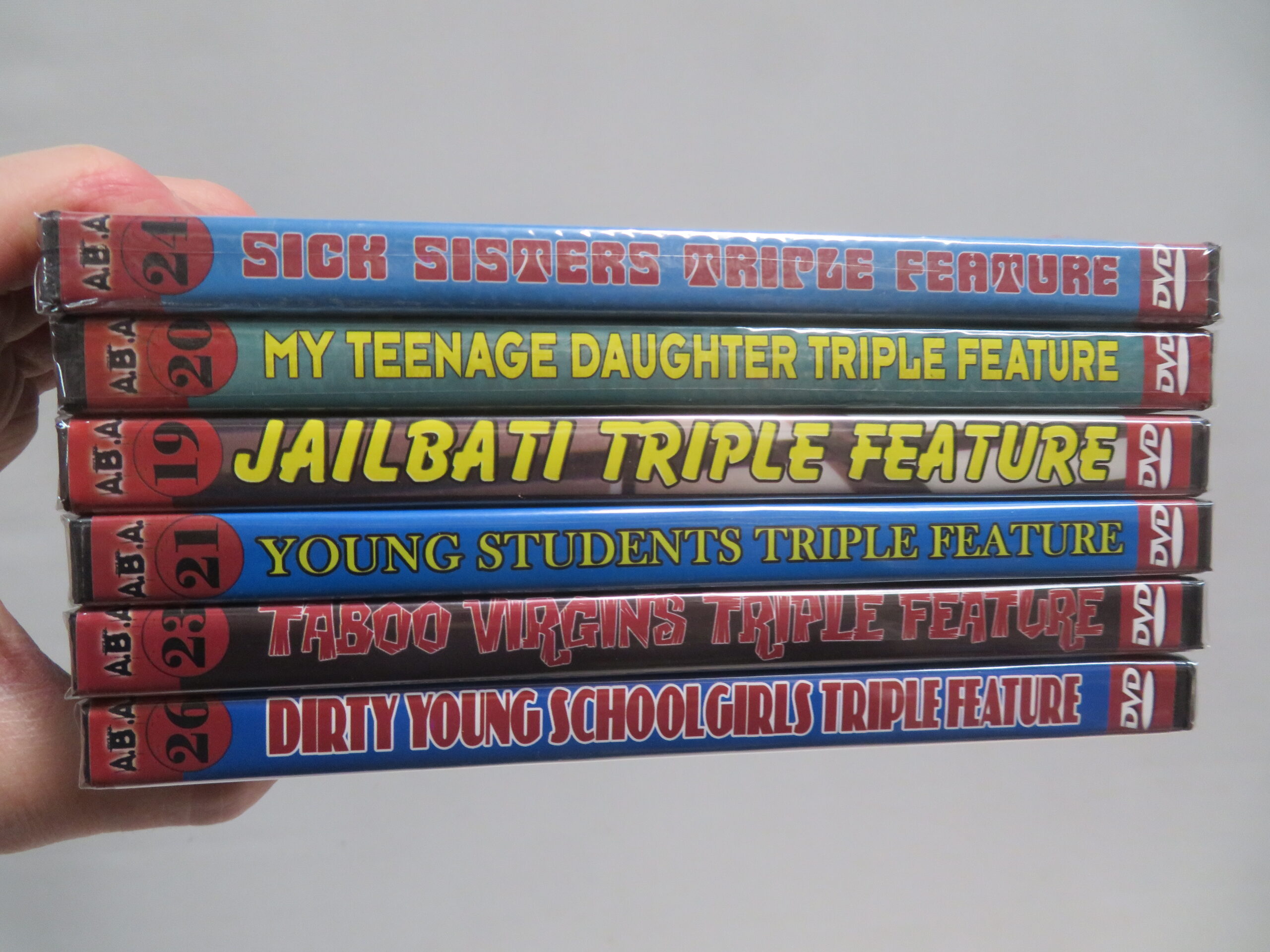 TABOO TRIPLES--6 DVD PACK! #2