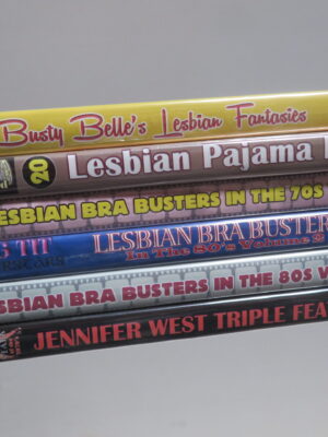 ALL LESBIAN AND BIG TITS!--6 DVD PACK!