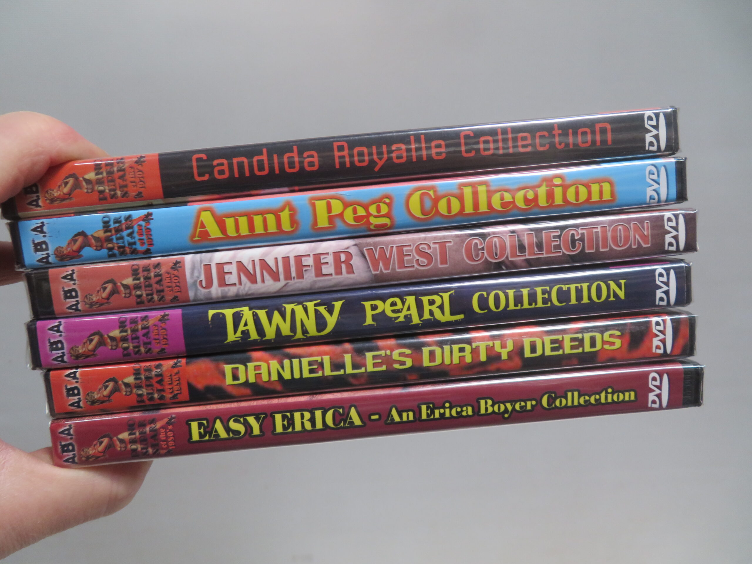 PORNO SUPERSTARS--6 DVD PACK! #1