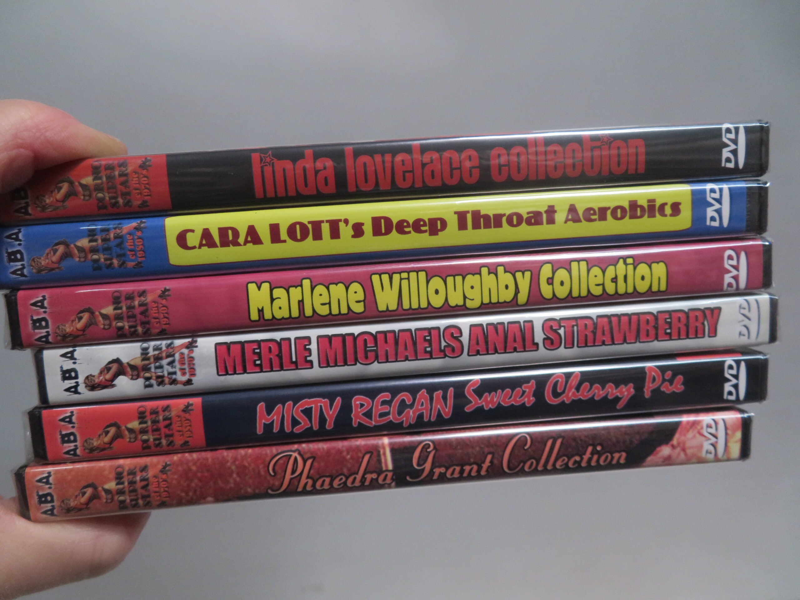 PORNO SUPERSTARS--6 DVD PACK! #3