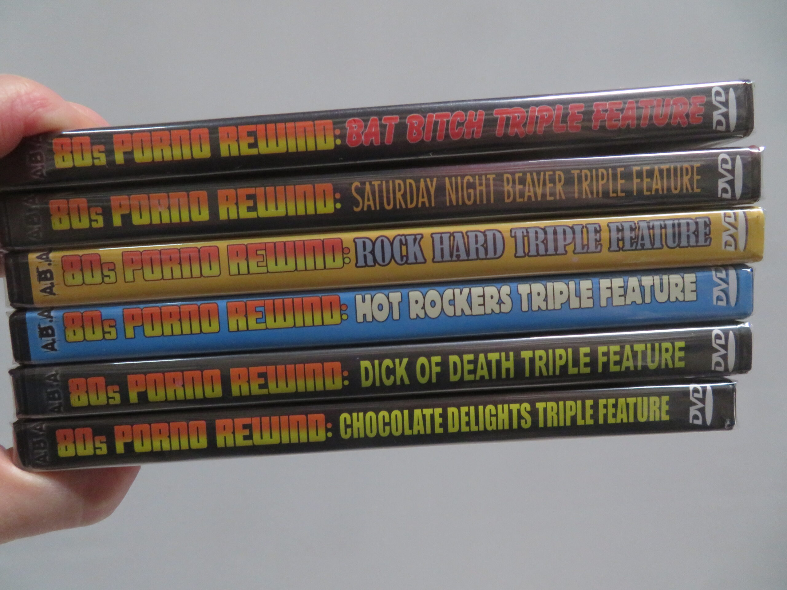 80's PORNO REWIND 6 DVD PACKAGE!
