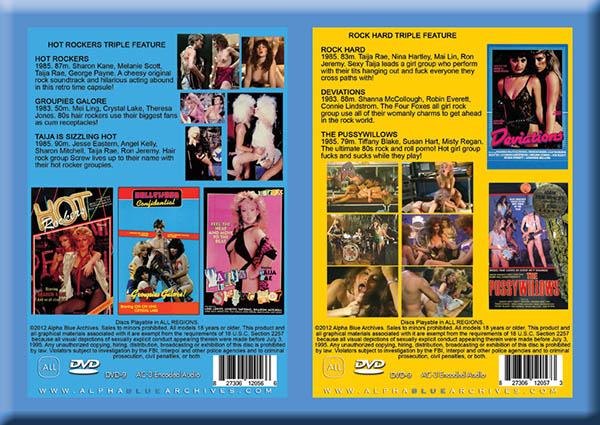 HOT ROCKERS TRIPLE FEATURE/ ROCK HARD TRIPLE FEATURE 2-PACK - Image 2