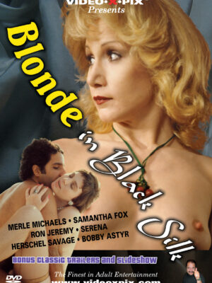 Blonde In Black Silk