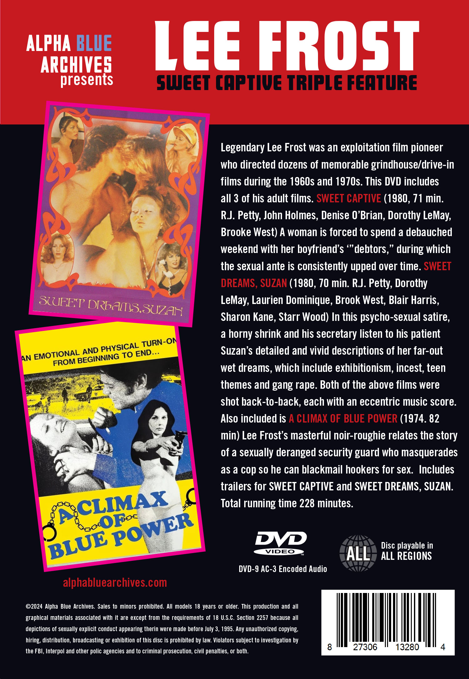 LEE FROST SWEET CAPTIVE TRIPLE FEATURE - Image 2