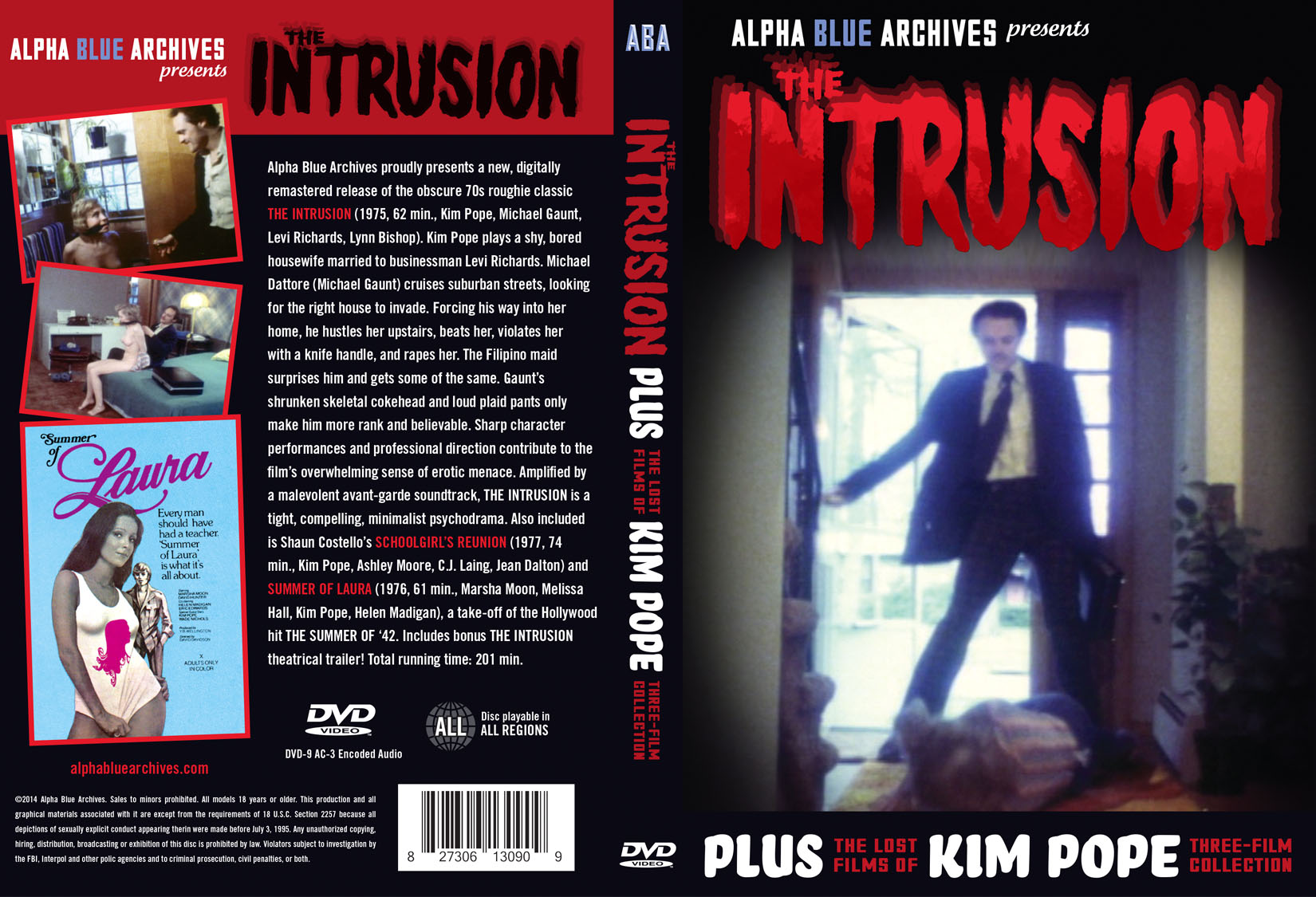 The Intrusion Plus the Lost Films of Kim Pope