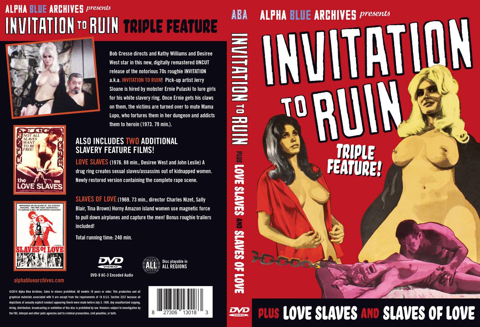 Invitation to Ruin Plus the Love Slaves and Slaves of Love