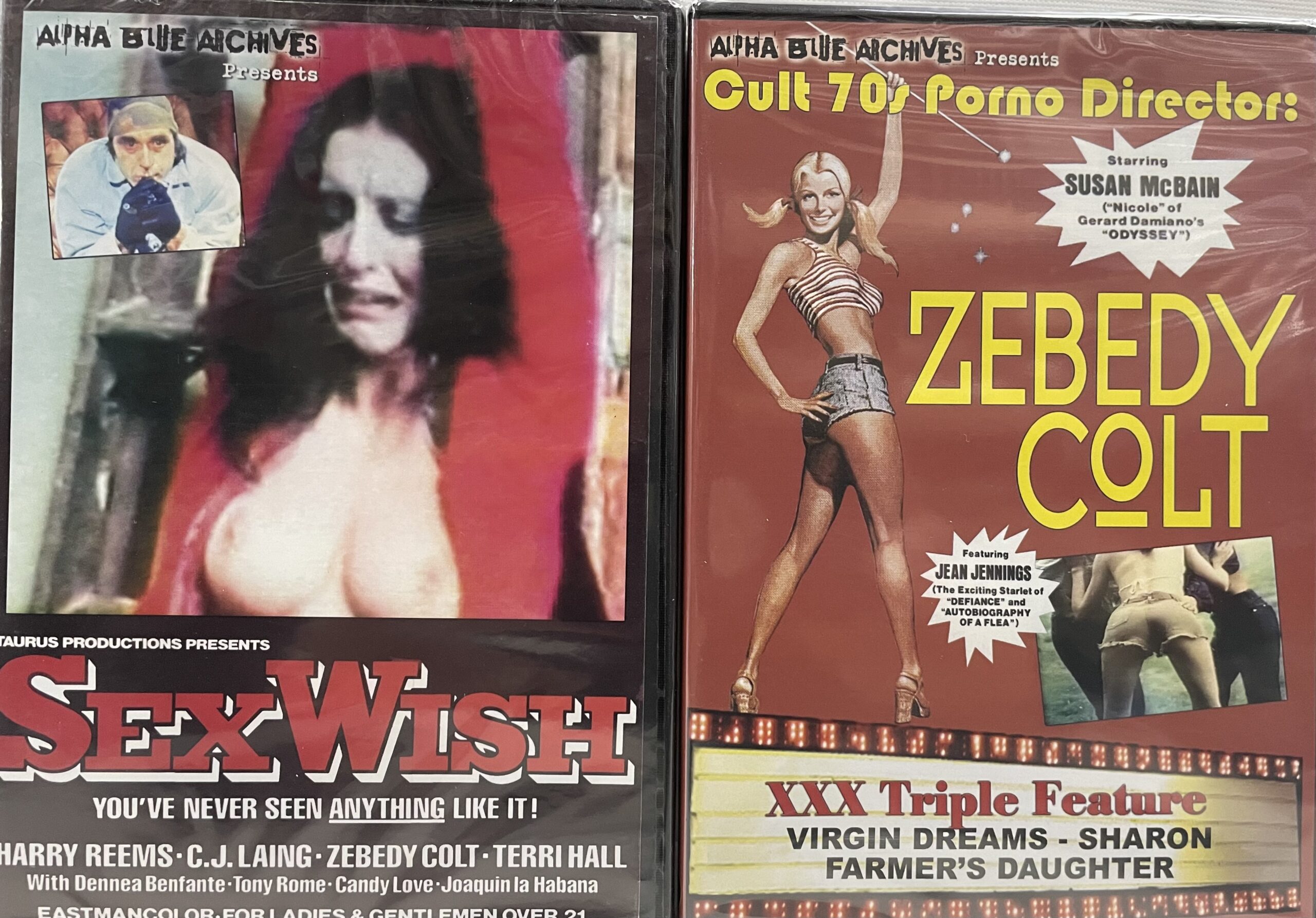 ZEBEDY COLT--CULT DIRECTOR-- 2 DVD PACK!