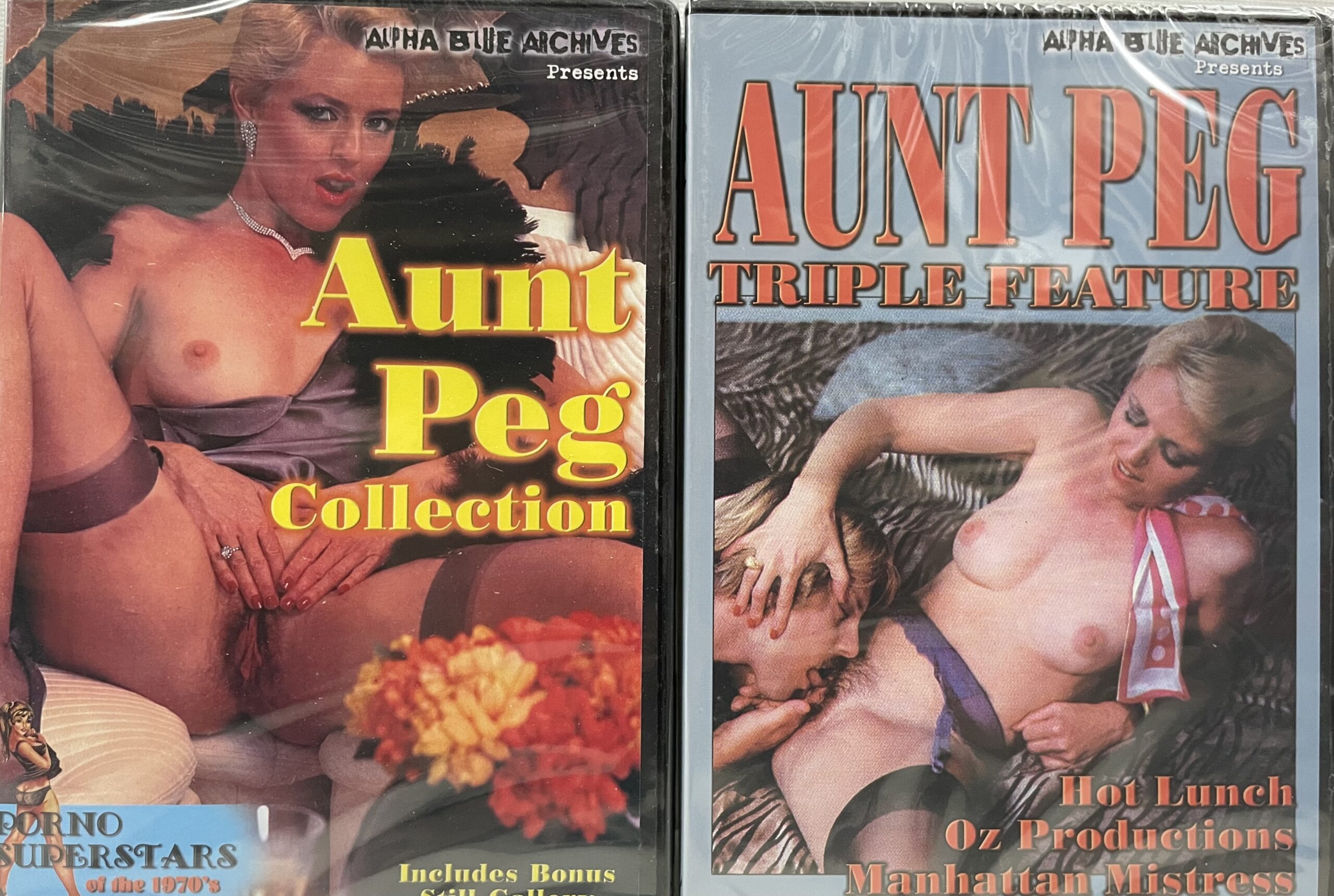 AUNT PEG---2 DVD PACK!