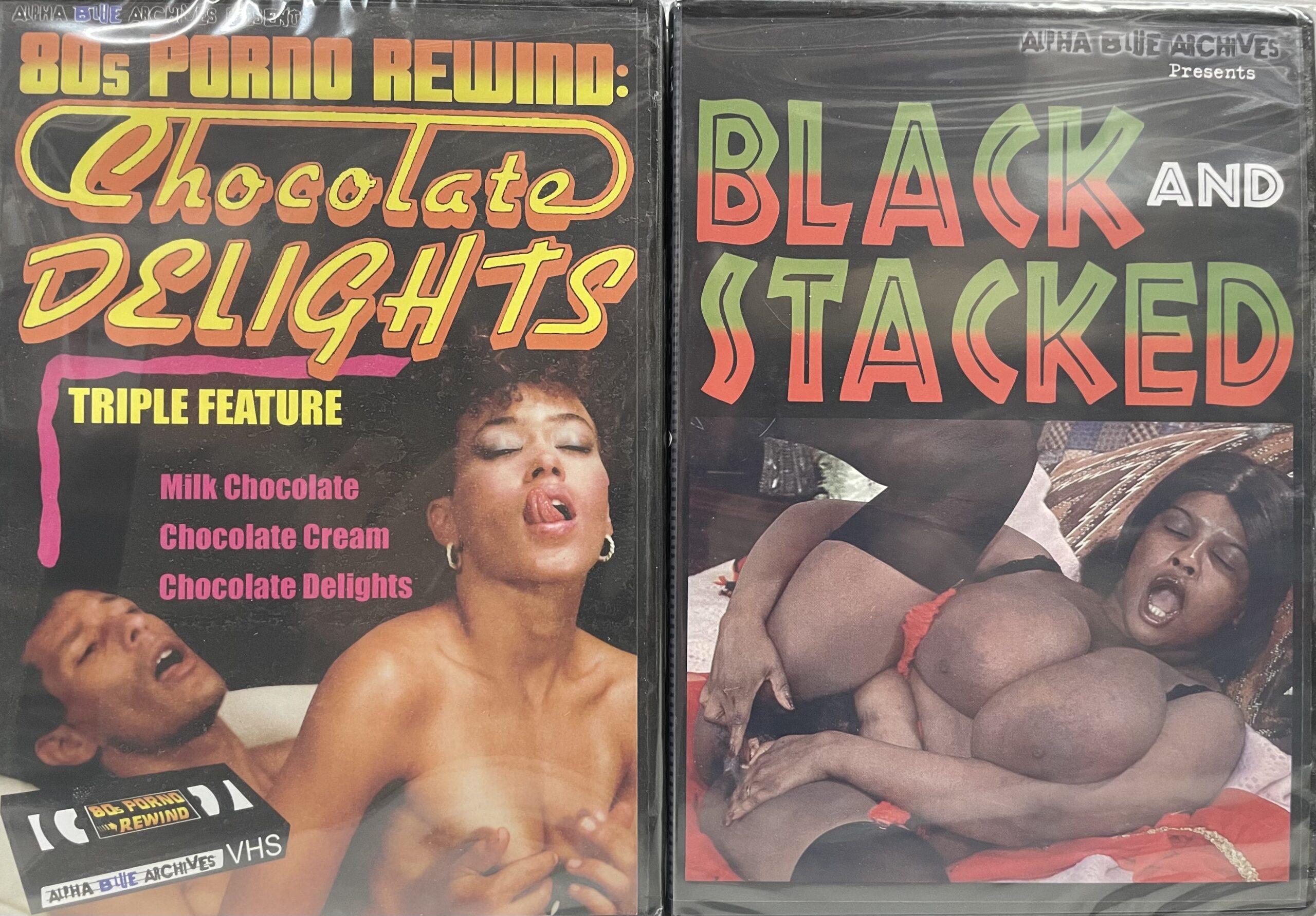 BLACK AND STACKED--2 DVD PACK!
