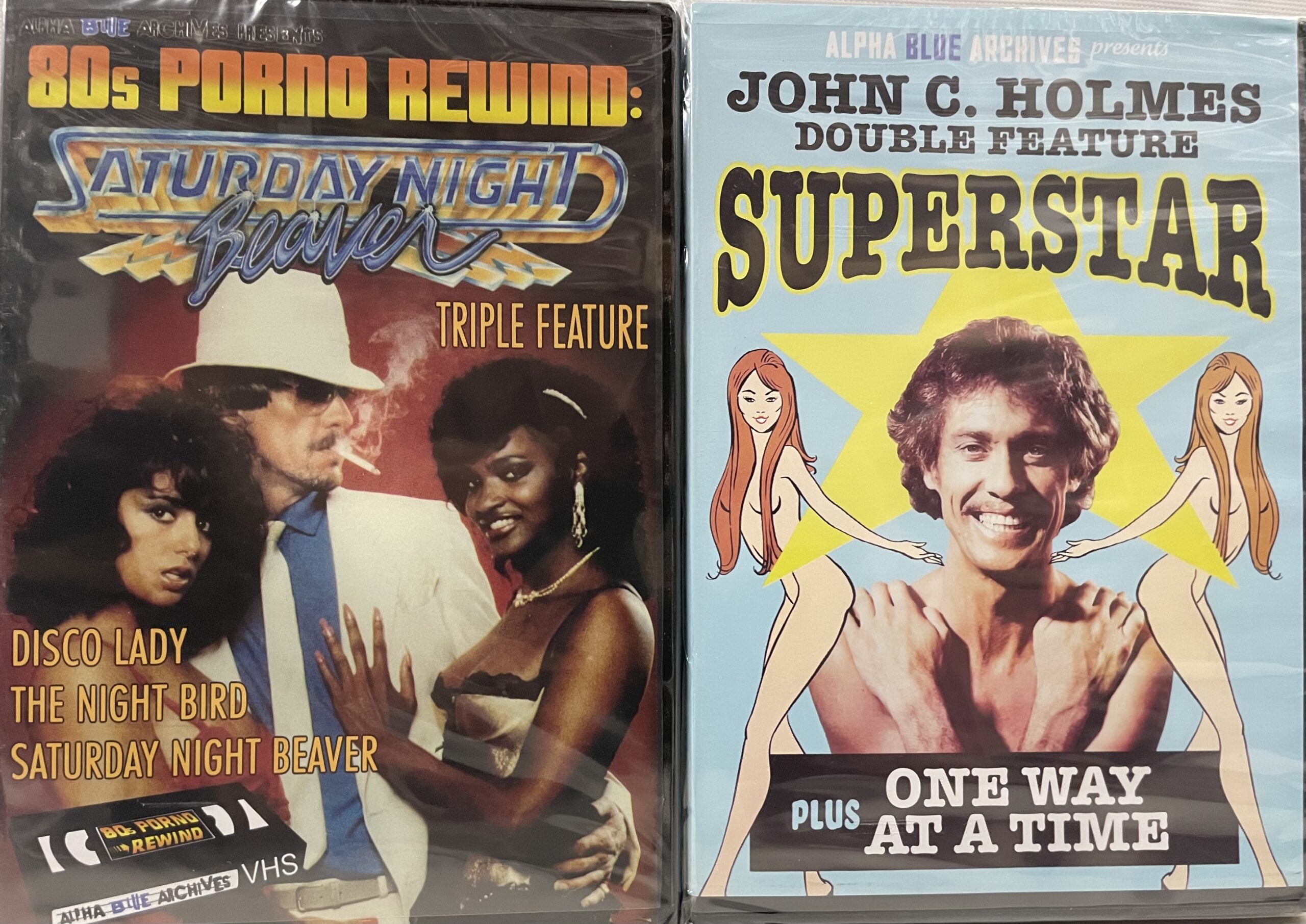JOHN HOLMES--2 DVD PACK!