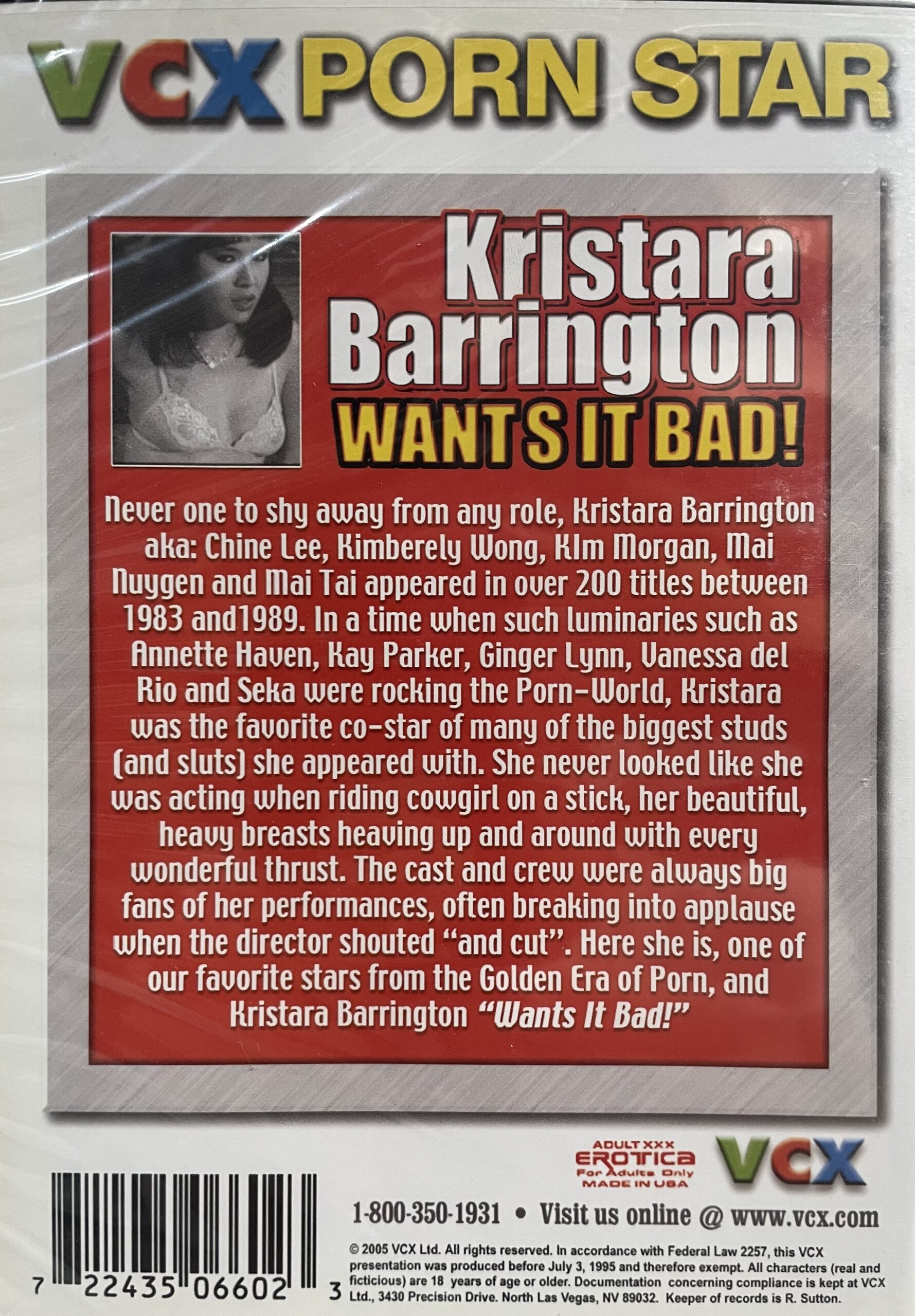 KRISTARA BARRINGTON WANTS IT BAD! - Image 2