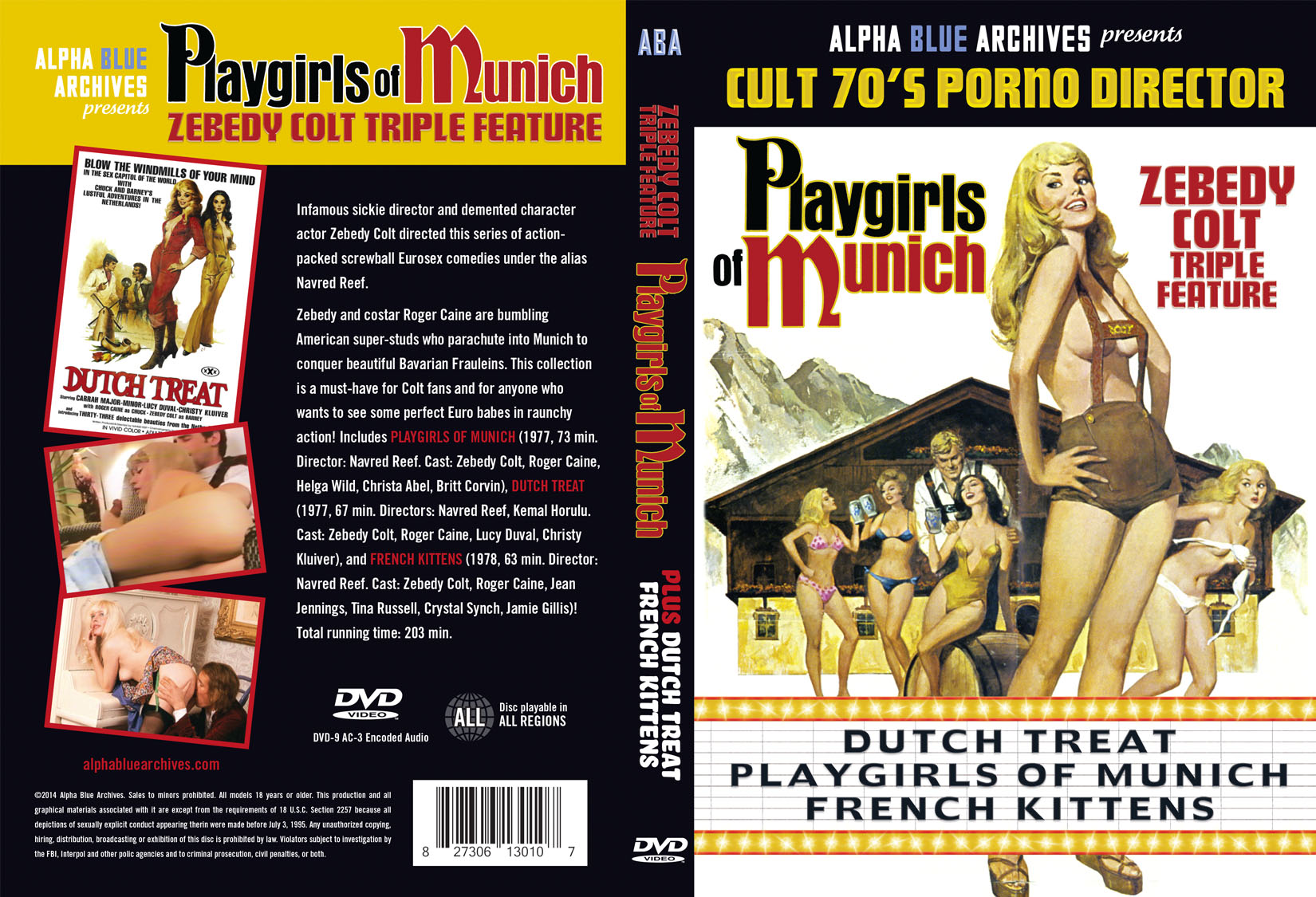 ZEBEDY COLT PLAYGIRLS OF MUNICH TRIPLE FEATURE