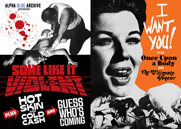 SOME LIKE IT VIOLENT TRIPLE FEATURE / I WANT YOU TRIPLE FEATURE 2-PACK